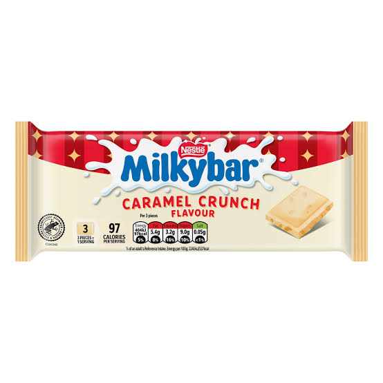 Nestle Milkybar Caramel Crunch Christmas Block 90g