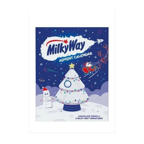 Mars Milky Way Advent Calendar 110g