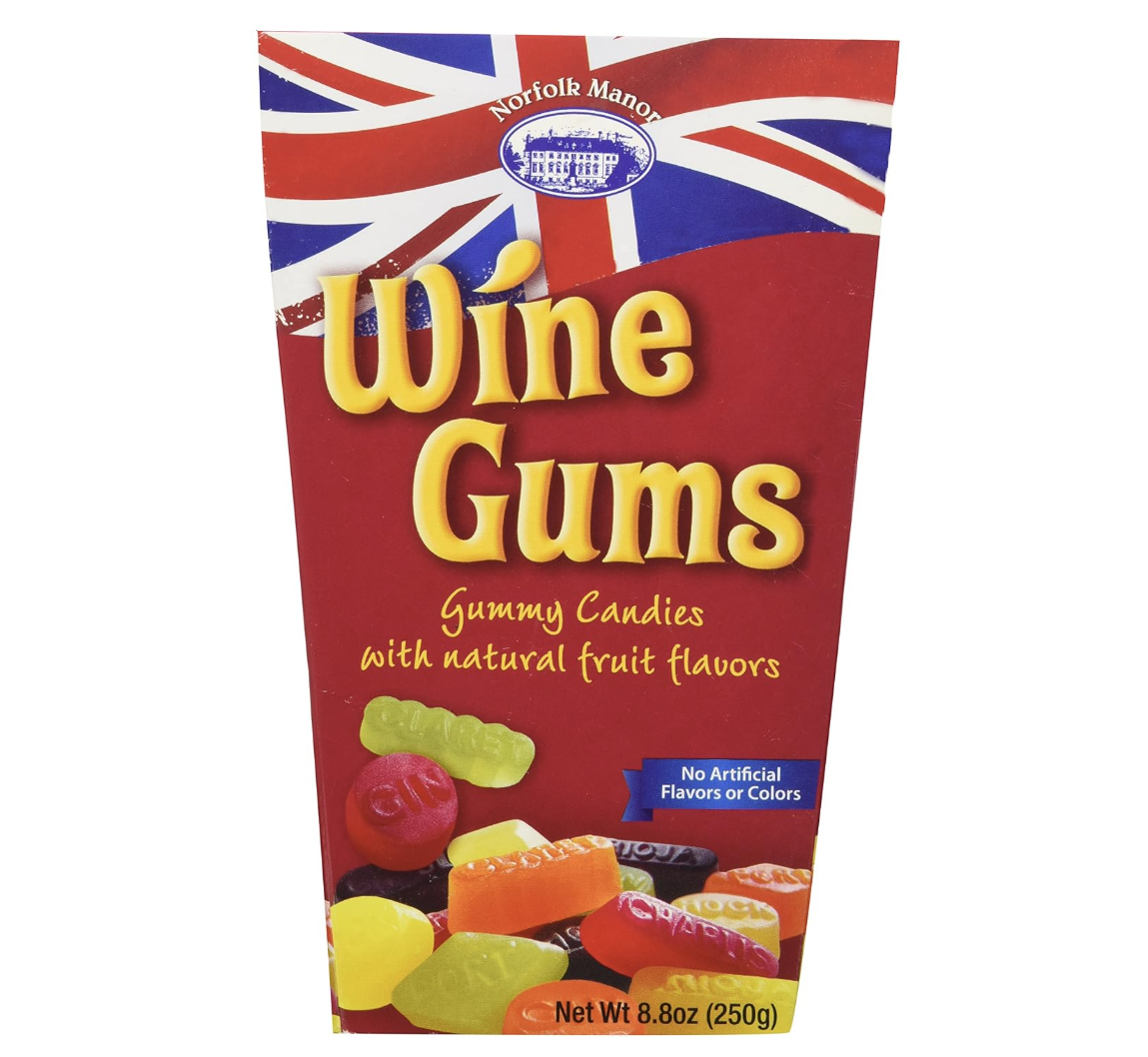 Norfolk Manor Wine Gums Carton 250g