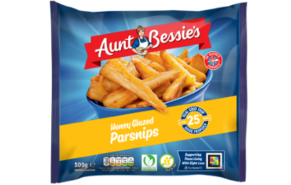 Aunt Bessies Honey Glazed Parsnips 500g