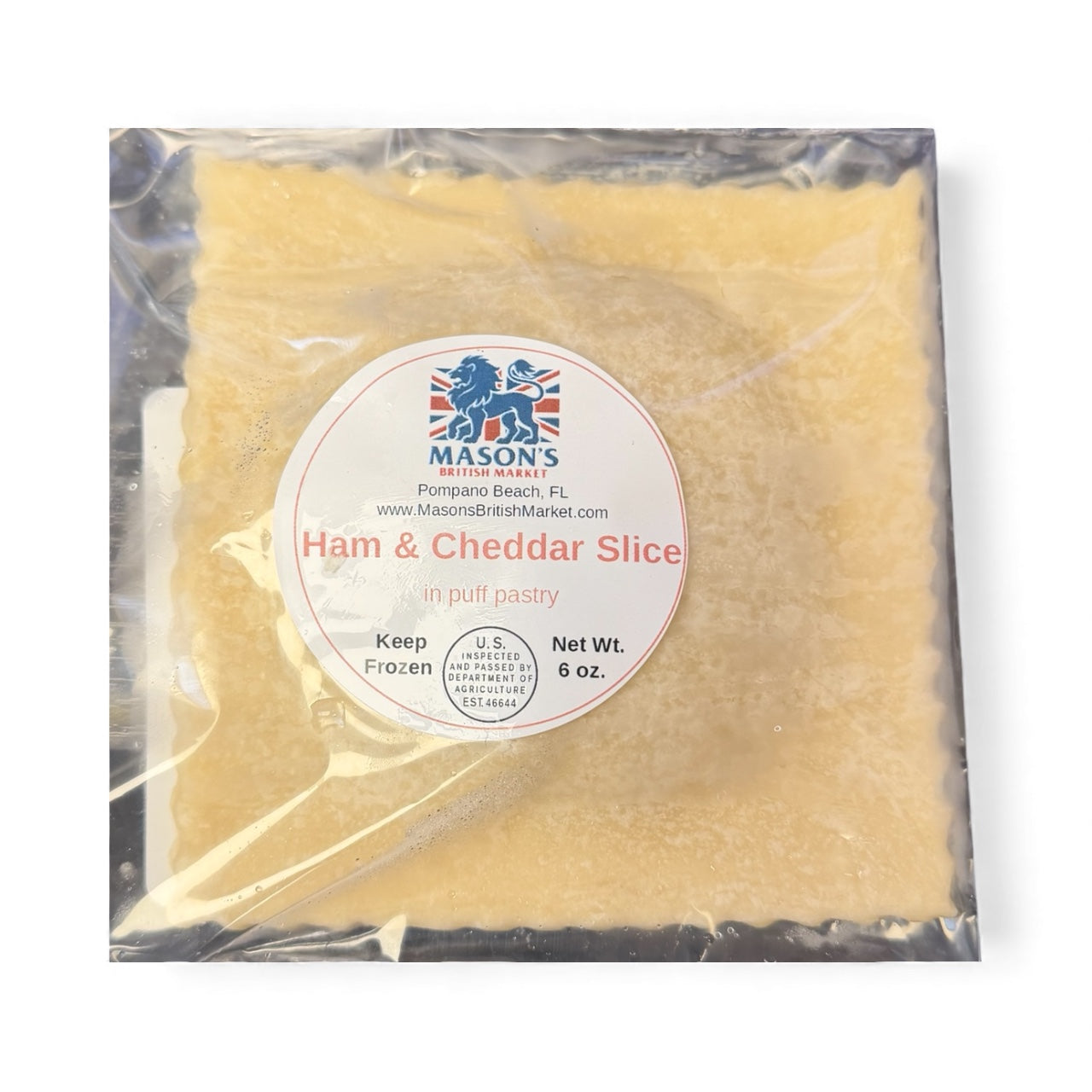 Mason's Ham & Cheddar Slice 6oz