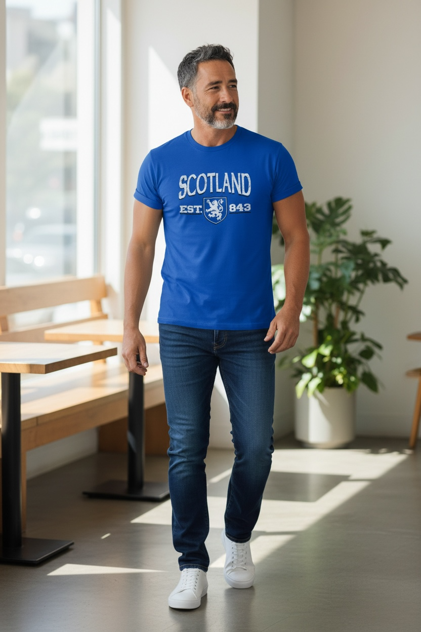 Scotland Established T-Shirt (Adult Unisex)