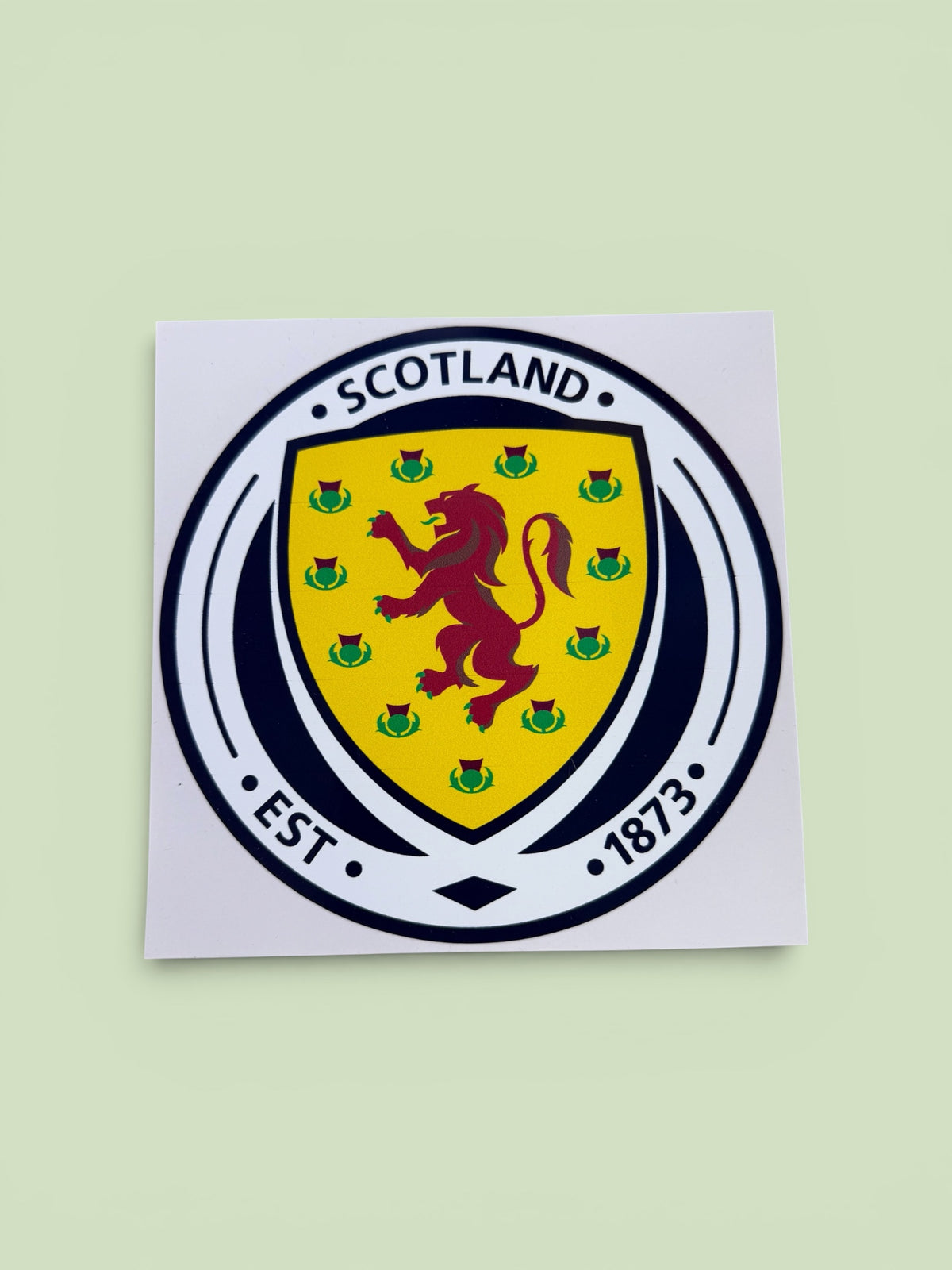 Scotland National Football Team Crest Car Sticker