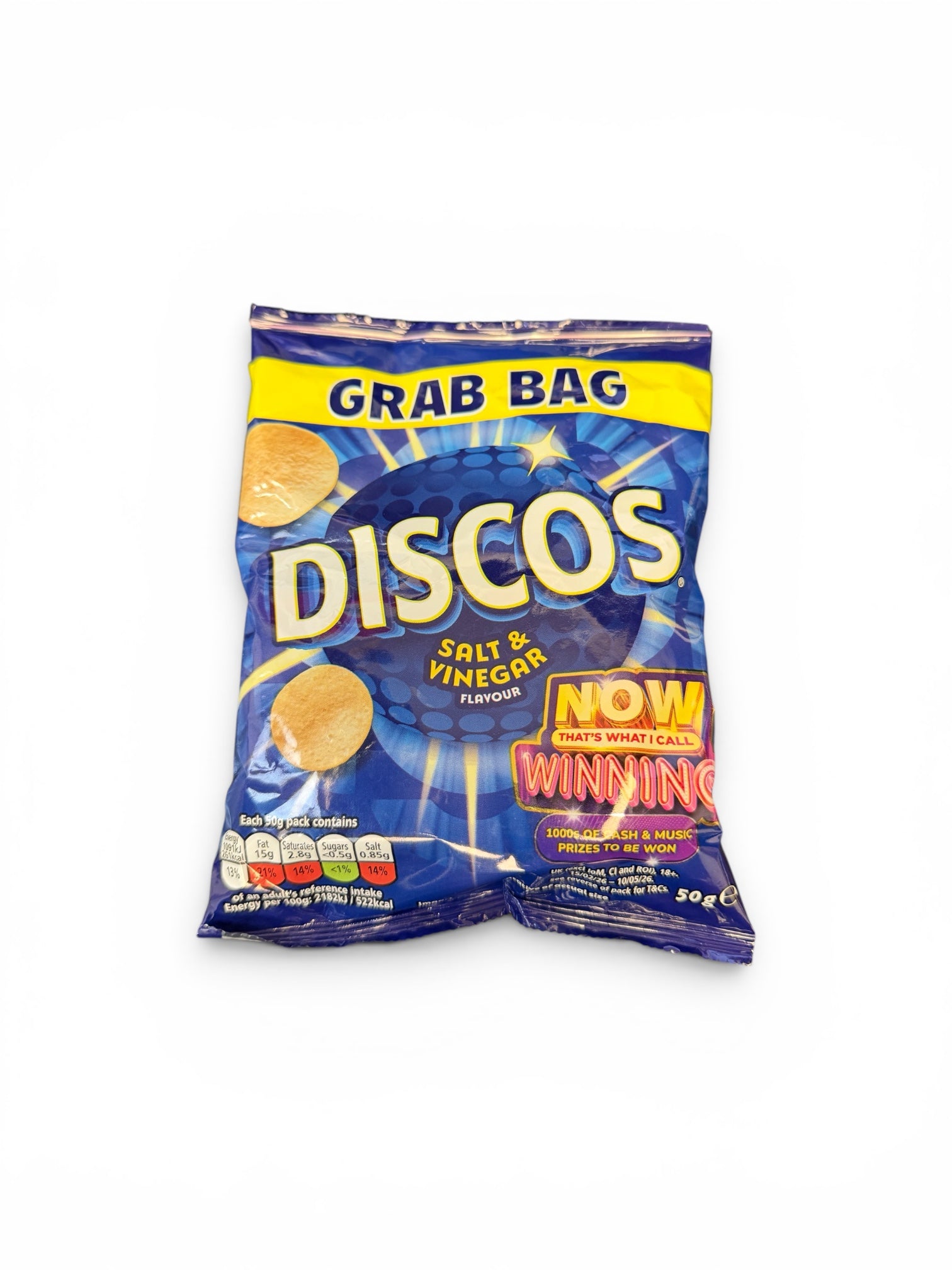KP Discos Salt and Vinegar 50g