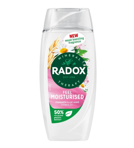 Radox Feel Moisturised Shower Gel - Chamomile & Oat Scent - 225ml