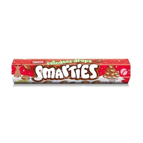Nestle Smarties Giant Tube Reindeer Drops 120g