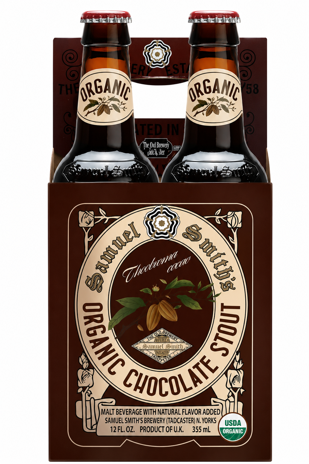 Samuel Smith Chocolate Stout 4pk 12oz Glass Bottles