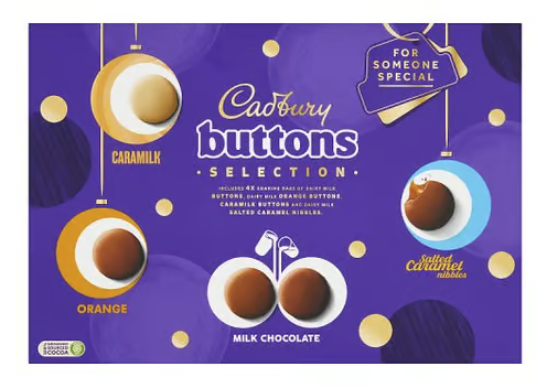 Cadbury Buttons Selection Box 340g