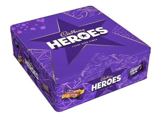 Cadbury Heroes Tin 700g