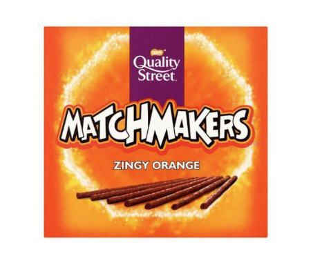 Nestle Matchmakers Zingy Orange 110g