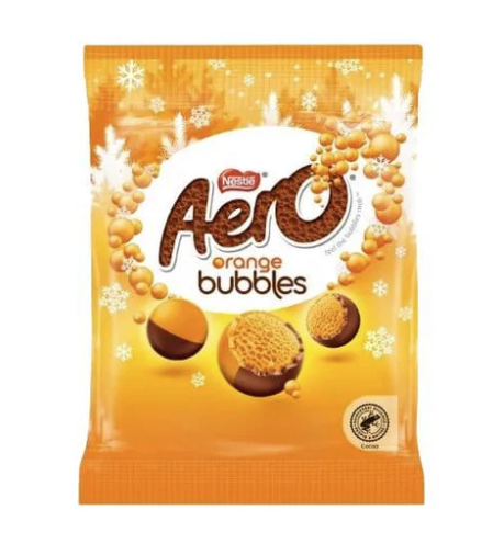 Nestle Aero Bubbles Orange Pouch 70g