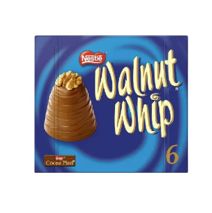 Nestle Walnut Whip 6pk 180g (BB 31/3/26)