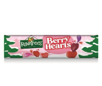 Nestle Rowntree's Berry Hearts Giant Tube 100g