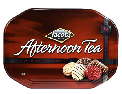Jacob's Afternoon Tea Tin 800g