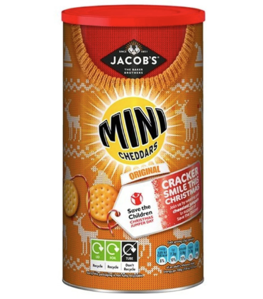 Jacob's Mini Cheddars Original Caddy 260g