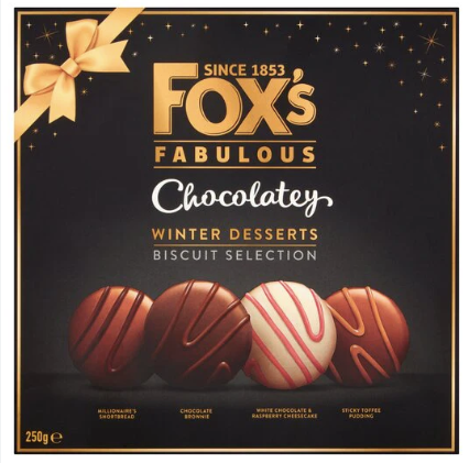 Fox's Chocolatey Winter Desserts Carton 250g