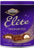 Jacob's Elite Chocolate Favorites Tin 414g