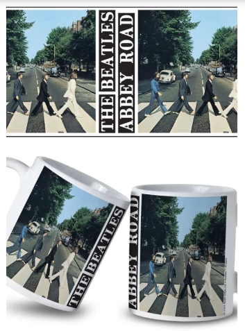 The Beatles Mug Abbey Road Mug - Official Merchandise