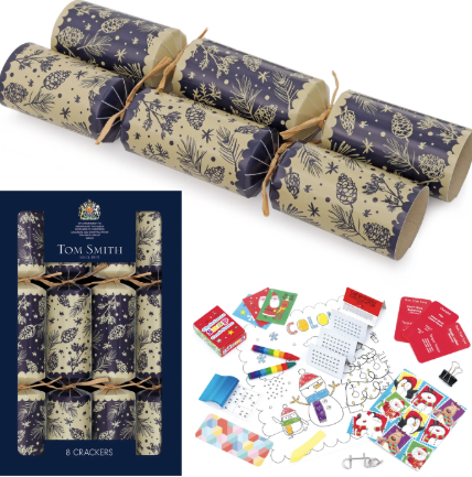 Tom Smith's Pinecone Forest Family Crackers 8x12.5"