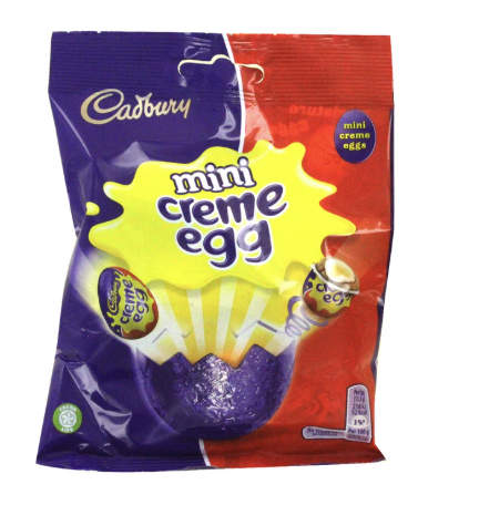 British Cadbury Creme Eggs Minis Bag 78g