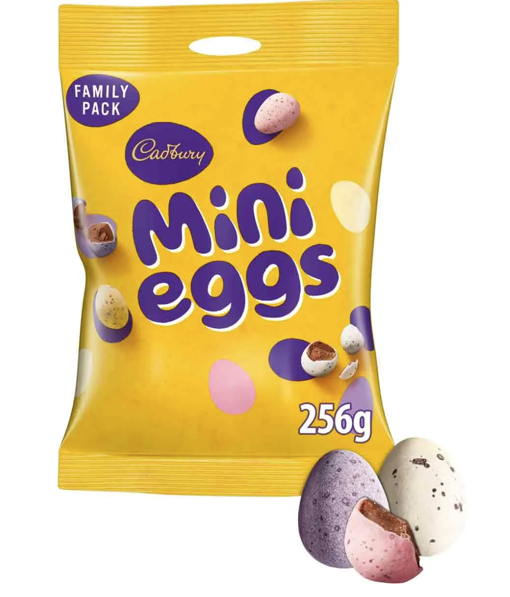 British Cadbury Mini Eggs Sharing Bag 256g