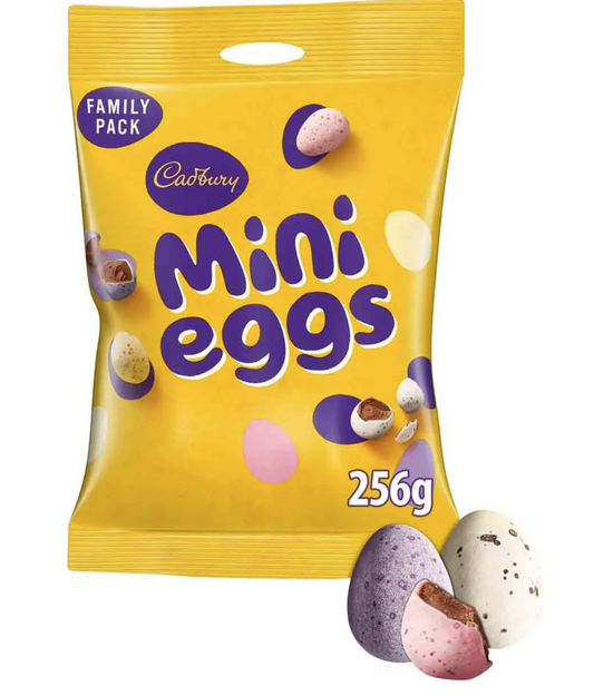 British Cadbury Mini Eggs Sharing Bag 256g