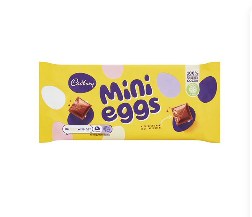 Cadbury Mini Eggs Bar 110g
