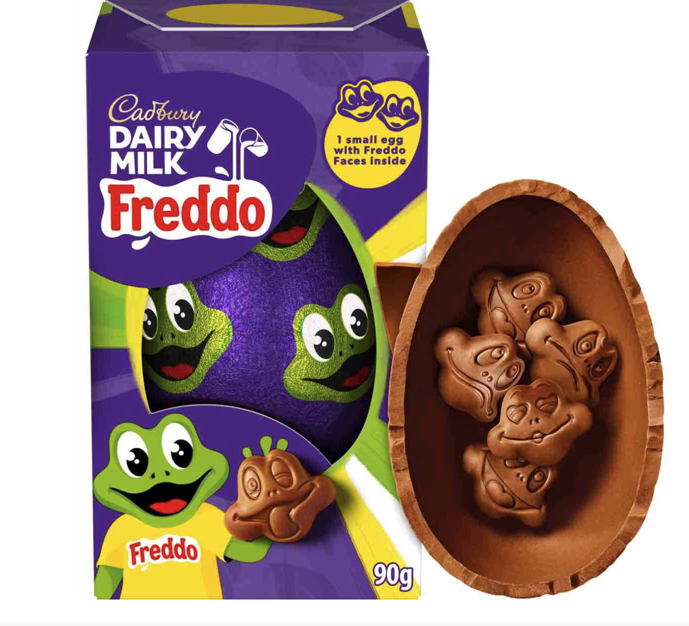 Cadbury Dairy Milk Freddo Faces Egg 90g