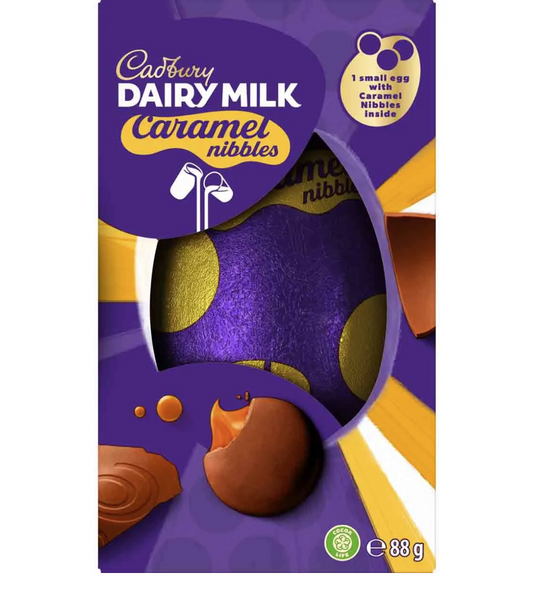 Cadbury Dairy Milk Caramel Nibbles Egg 88g