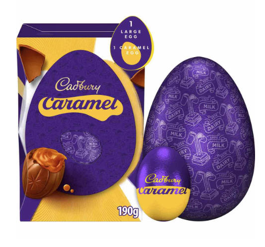 Cadbury Dairy Milk Carmel Egg 190g