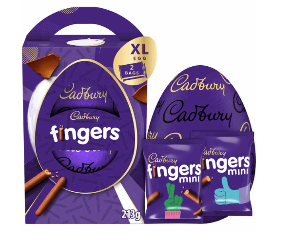 Cadbury Dairy Milk Fingers Egg XL 213g