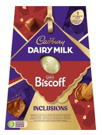 Cadbury Dairy Milk Biscoff Ultimate Inclusions Egg 296g