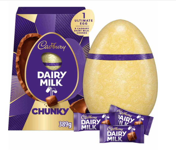 Cadbury Dairy Milk Chocolate Chunky Ultimate Easter Egg XXL 389g
