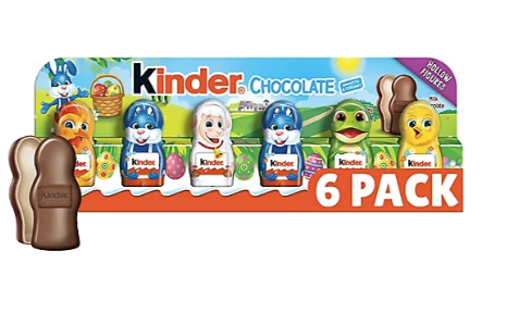 KINDER Easter Seasonal Mini Figures 6pk 90g
