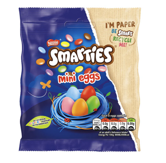 Nestle Smarties Mini Eggs Pouch 80g