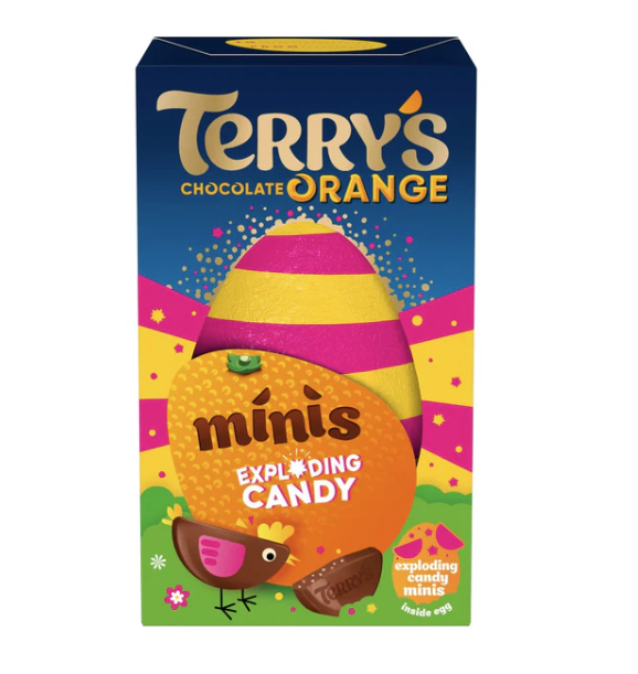 Terry's Chocolate Orange Mini Egg with Exploding Candy 91g