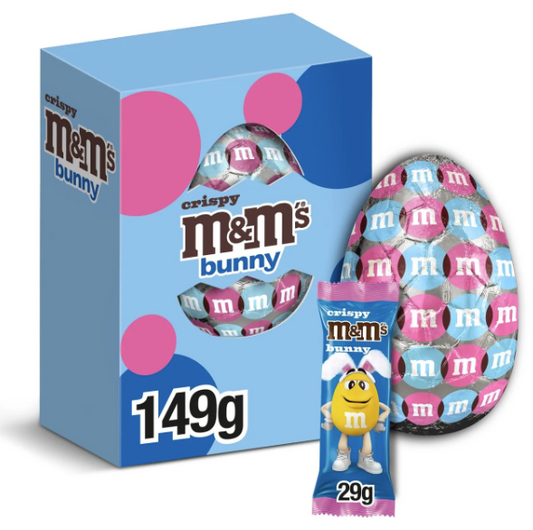 Mars M&Ms Bunny Large Egg 149g