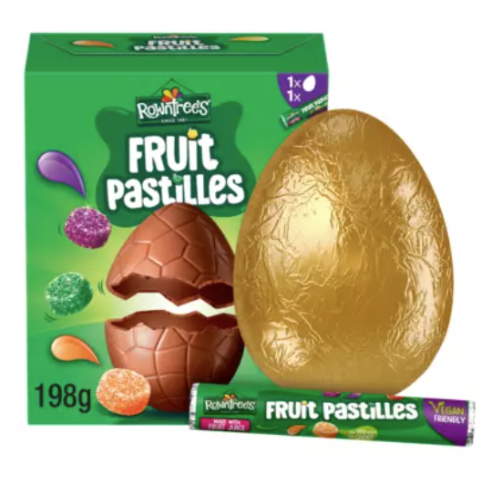 Nesle Rowntrees Fruit Pastilles Large Egg 198g