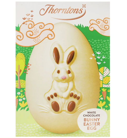 Thorntons Easter Egg White Chocolate Bunny 151g