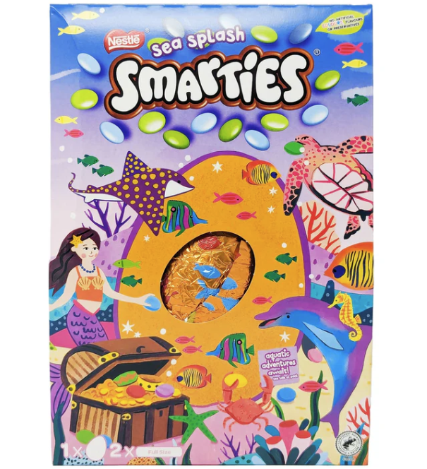 Nestle Smarties Sea Splash Giant Egg 226g