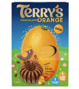 Terrys Chocolate Giant Egg with Terry Chocolate Orange Ball 295g
