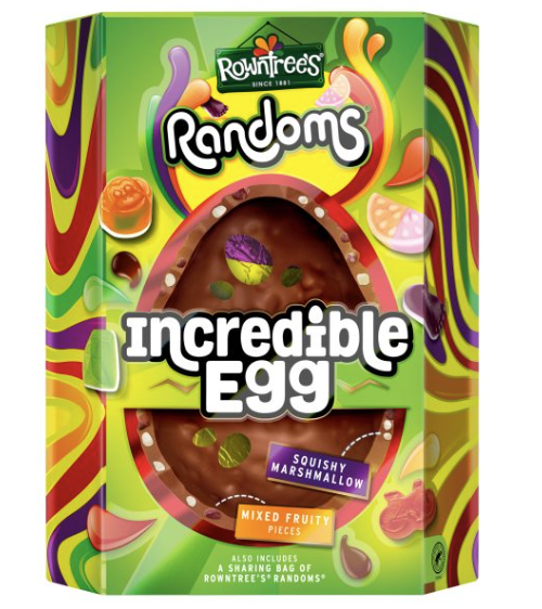 Nestle Rowntrees Randoms Inclusions Egg 380g