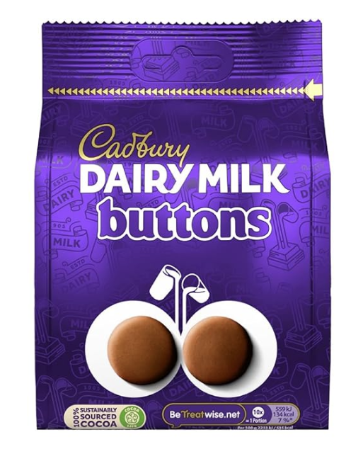 Cadbury Dairy Milk Buttons 85g