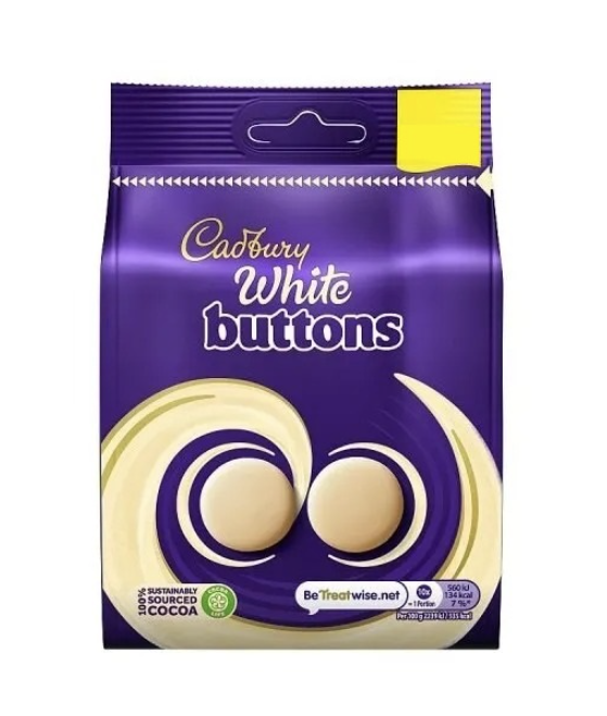 Cadbury White Buttons 85g