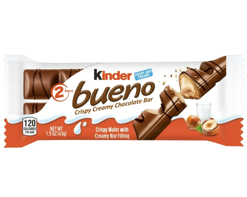 KINDER BUENO 2 PIECE 43g