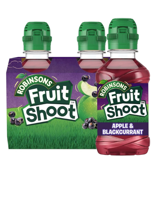 Robinsons Fruit Shoot Apple & Blackcurrant 4pk (4 x 200ml)