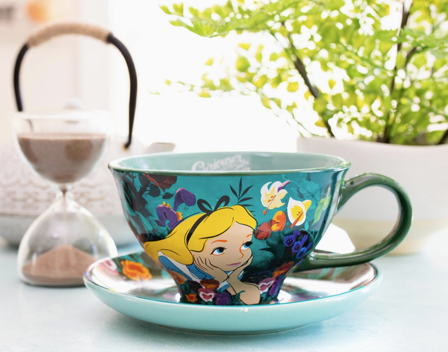 Disney's Alice in Wonderland Tea Cup with Saucer (12oz)