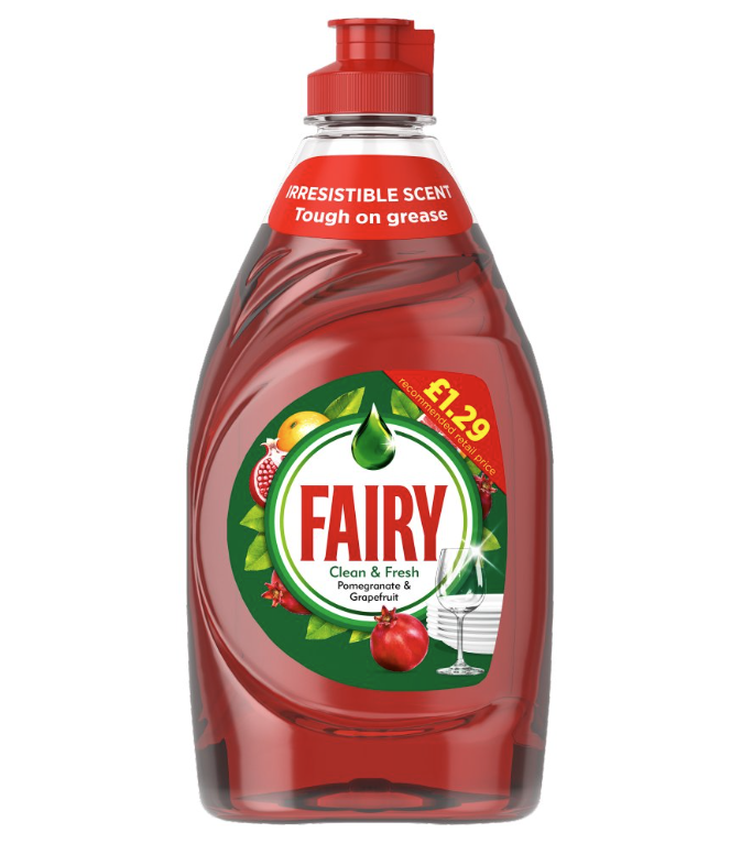 Fairy Washing Up Liquid Pomegranate & Grapefruit 320ml