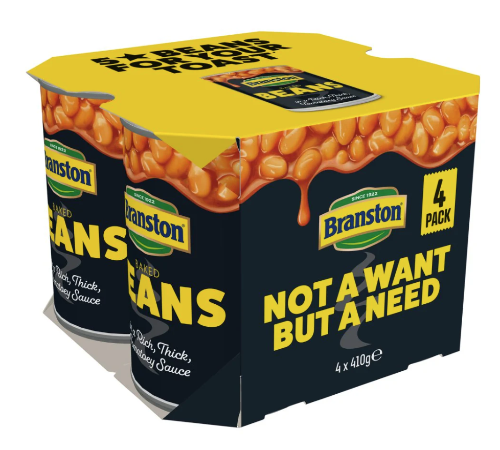 Branston Baked Beans 4pk (4x410g)