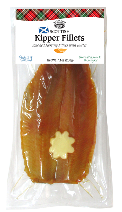 Norfolk Manor Scottish Kipper Fillets w/ Butter 200g